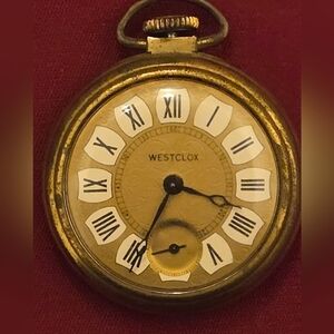 Vintage Westclox Pocket Watch